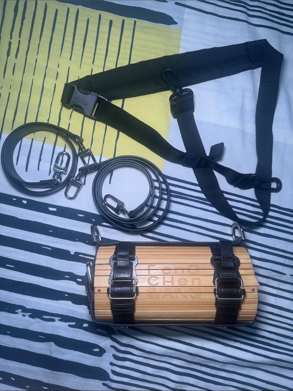 Feng Chen Wang Bamboo Crossbody Bag